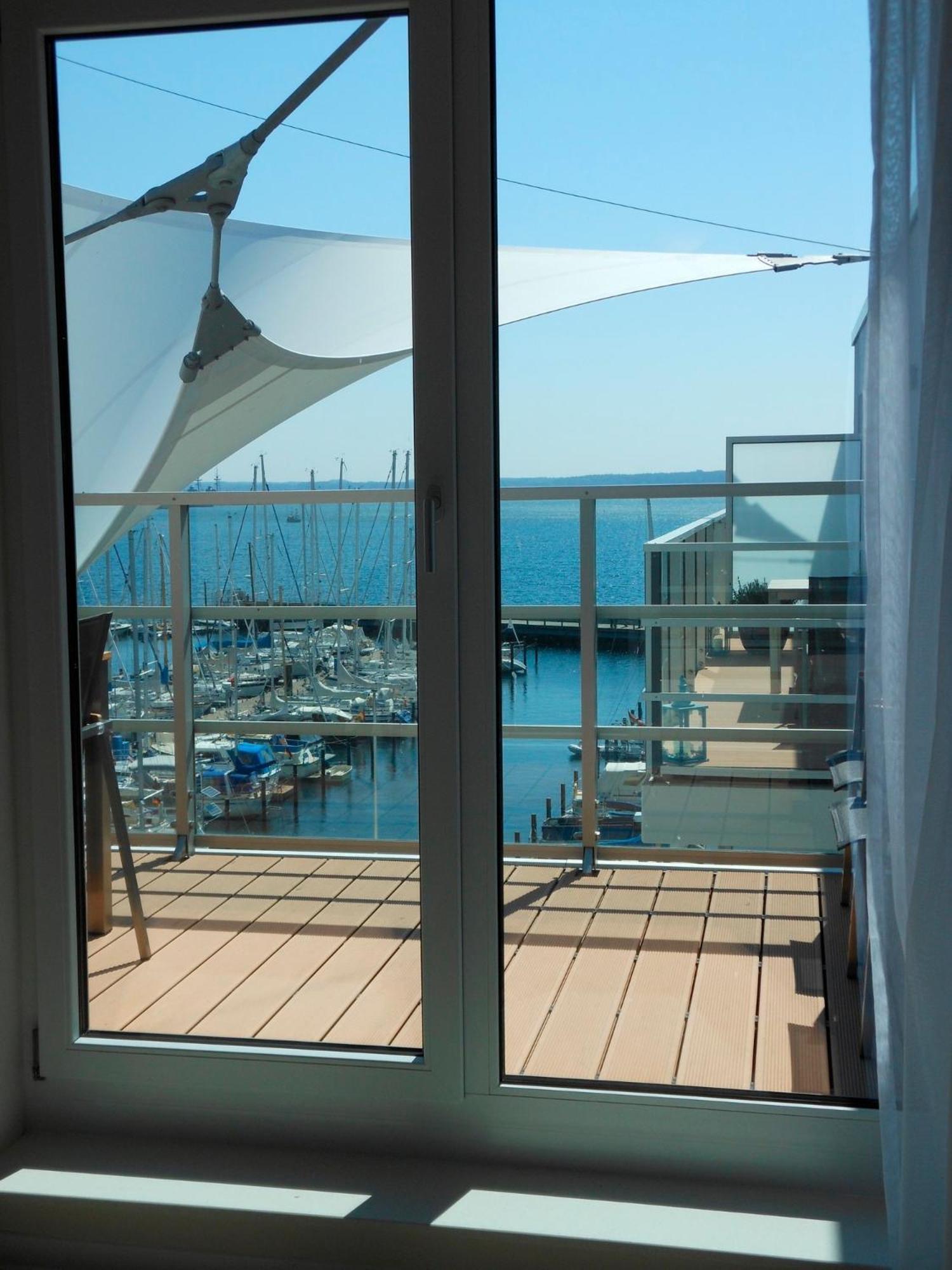 Apartment 42 "Segler", Mit Sauna, Blickrichtung Offene See Eckernforde Bagian luar foto