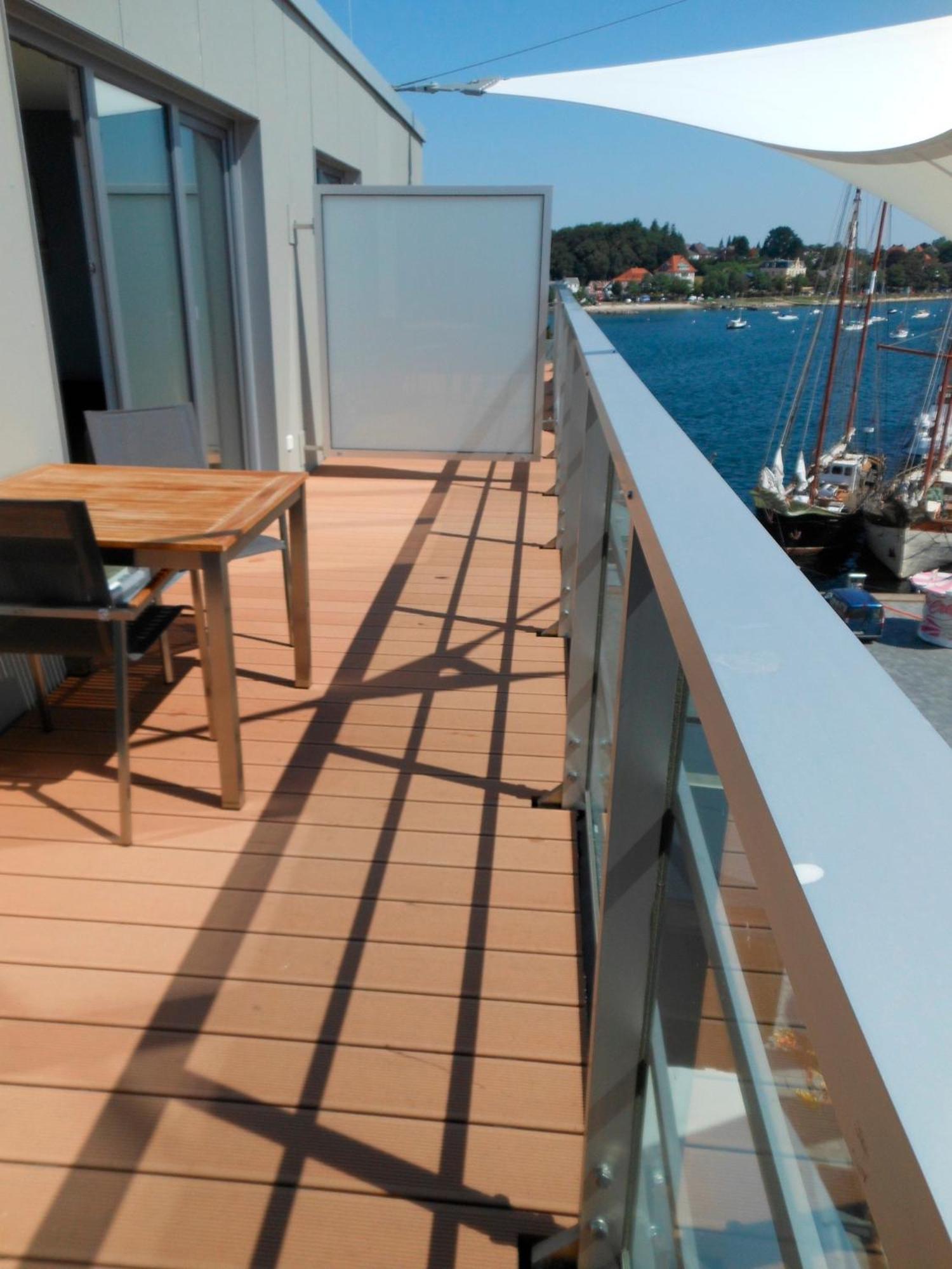 Apartment 42 "Segler", Mit Sauna, Blickrichtung Offene See Eckernforde Bagian luar foto