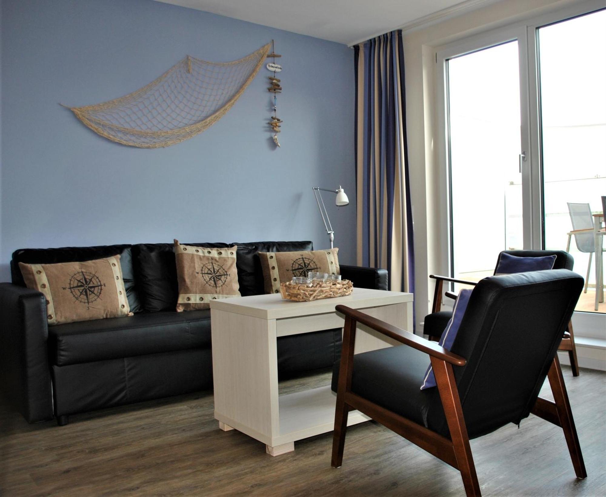 Apartment 42 "Segler", Mit Sauna, Blickrichtung Offene See Eckernforde Bagian luar foto